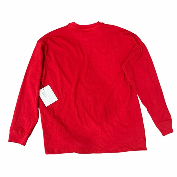 Spiritual Gangster x Pure Barre Denver Long Sleeve Tee Red Cotton size small - Picture 2 of 8